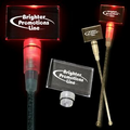 9" Red Rectangle Light-Up Cocktail Stirrers